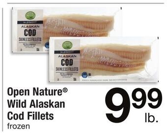 ACME Open nature® wild alaskan cod fillets offer