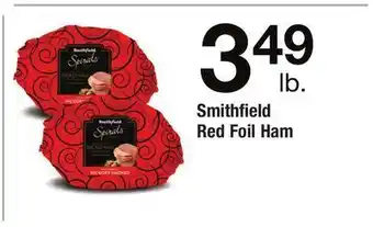 ACME Smithfield red foil ham offer