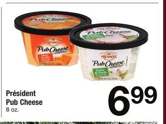 ACME Président pub cheese offer