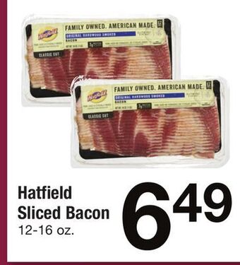 ACME Hatfield sliced bacon offer
