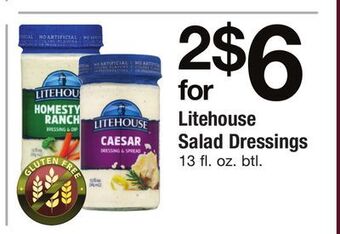 ACME Litehouse salad dressings offer