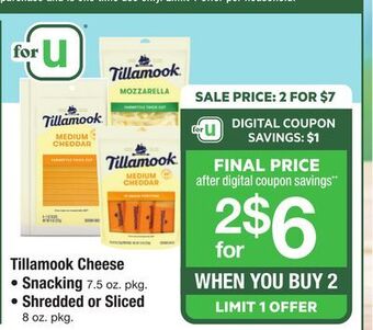 ACME Tillamook cheese offer