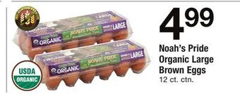 ACME Noah's pride organic large brown eggs offer