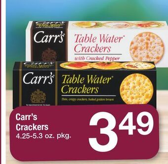 ACME Carr's crackers offer