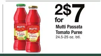 ACME Mutti passata tomato puree offer
