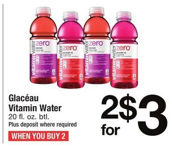 ACME Glacéau vitamin water offer