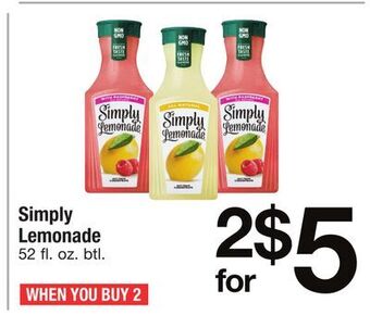 ACME Simply lemonade offer