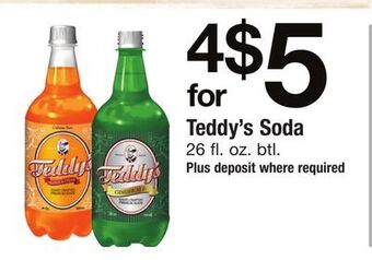 ACME Teddy's soda offer