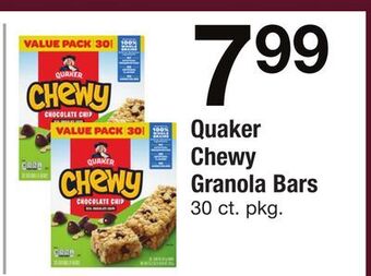 ACME Quaker chewy granola bars offer