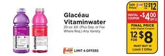 ShopRite Vitaminwater offer