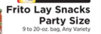 ShopRite Snacks party size offer