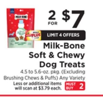 ShopRite Soft & chewy dog treats offer