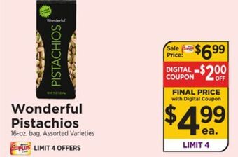 ShopRite Pistachios offer