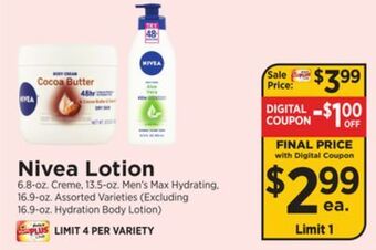 ShopRite Lotion offer