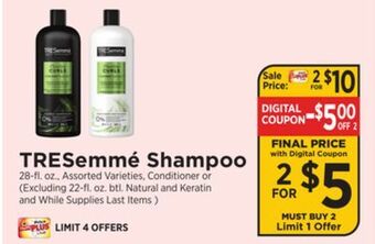 ShopRite Shampoo offer