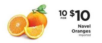 ShopRite Navel oranges offer