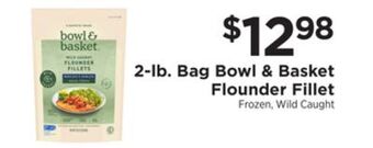 ShopRite 2-lb. bag flounder fillet offer