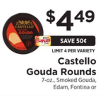 ShopRite Gouda rounds offer