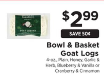 ShopRite Goat logs offer