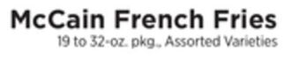 ShopRite French fries offer