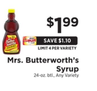 ShopRite Syrup offer