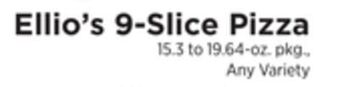 ShopRite 9-slice pizza offer