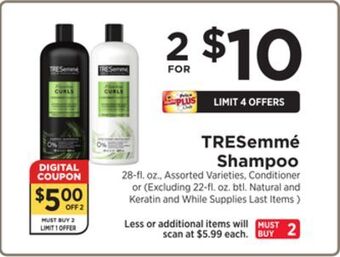 ShopRite Shampoo offer