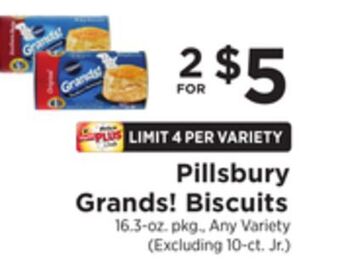 ShopRite Grands! biscuits offer