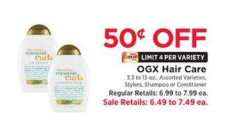 ShopRite Hair care offer