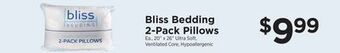 ShopRite Bedding 2-pack pillows offer