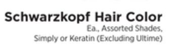 ShopRite Hair color offer