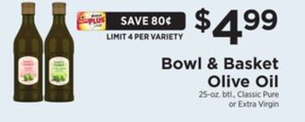 ShopRite Olive oil offer