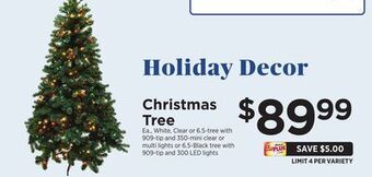ShopRite Christmas tree offer