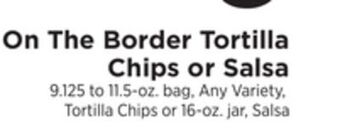 ShopRite Tortilla chips or salsa offer