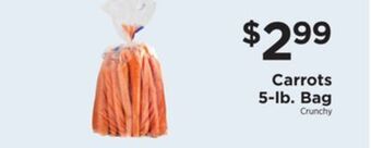 ShopRite Carrots 5-lb. bag offer