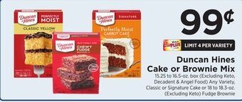 ShopRite Cake or brownie mix offer