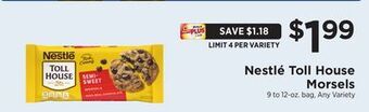 ShopRite Toll house morsels offer