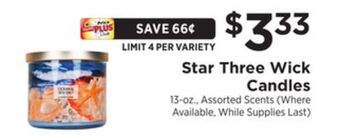 ShopRite Candles offer