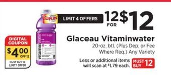 ShopRite Vitaminwater offer