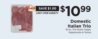 ShopRite Domestic italian trio offer