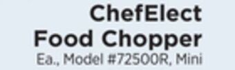 ShopRite Food chopper offer