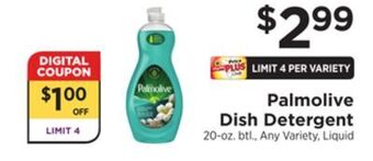 ShopRite Dish detergent offer