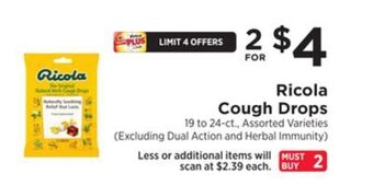ShopRite Cough drops offer