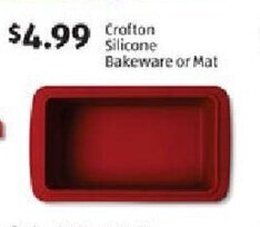 Aldi Crofton Silicone Bakeware or Mat offer