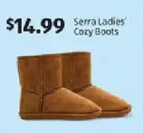 Aldi Serra Ladie's Cozy Boots offer