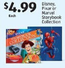 Aldi Disney Pixar or Marvel Storybook Collection offer