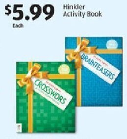 Aldi Hinkler Activity Book offer