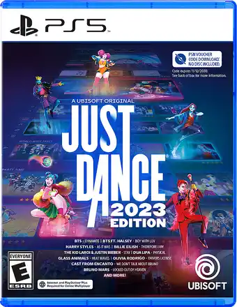 Best Buy Just dance – code in a box 2023 edition - playstation 5 offer