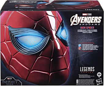 Best Buy Marvel - legends series iron spider electronic helmet offer