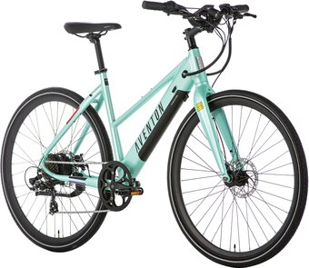 Best Buy Aventon - soltera 7-speed step-through ebike w/ 40 mile max operating range and 20 mph max speed - seafoam green offer
